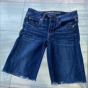 American Eagle Outfitters Women's Blue Denim Shorts